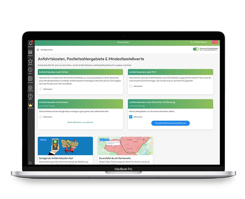 eCaupo Manager: die Verwaltungszentrale deines Blumen-Shops